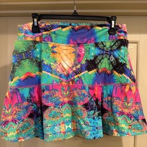 Vibrant Tennis Skirt!